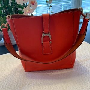 Dooney & Bourke Orange Ashby bag